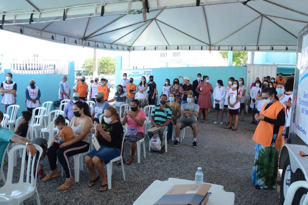 Atendimento em projeto social